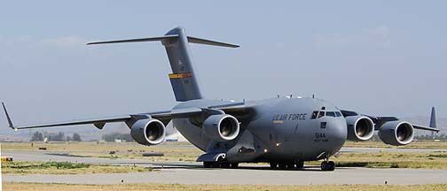 Boeing C-17A Globemaster III 05-5144 of the 452nd AMW